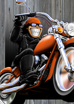 web icon biker