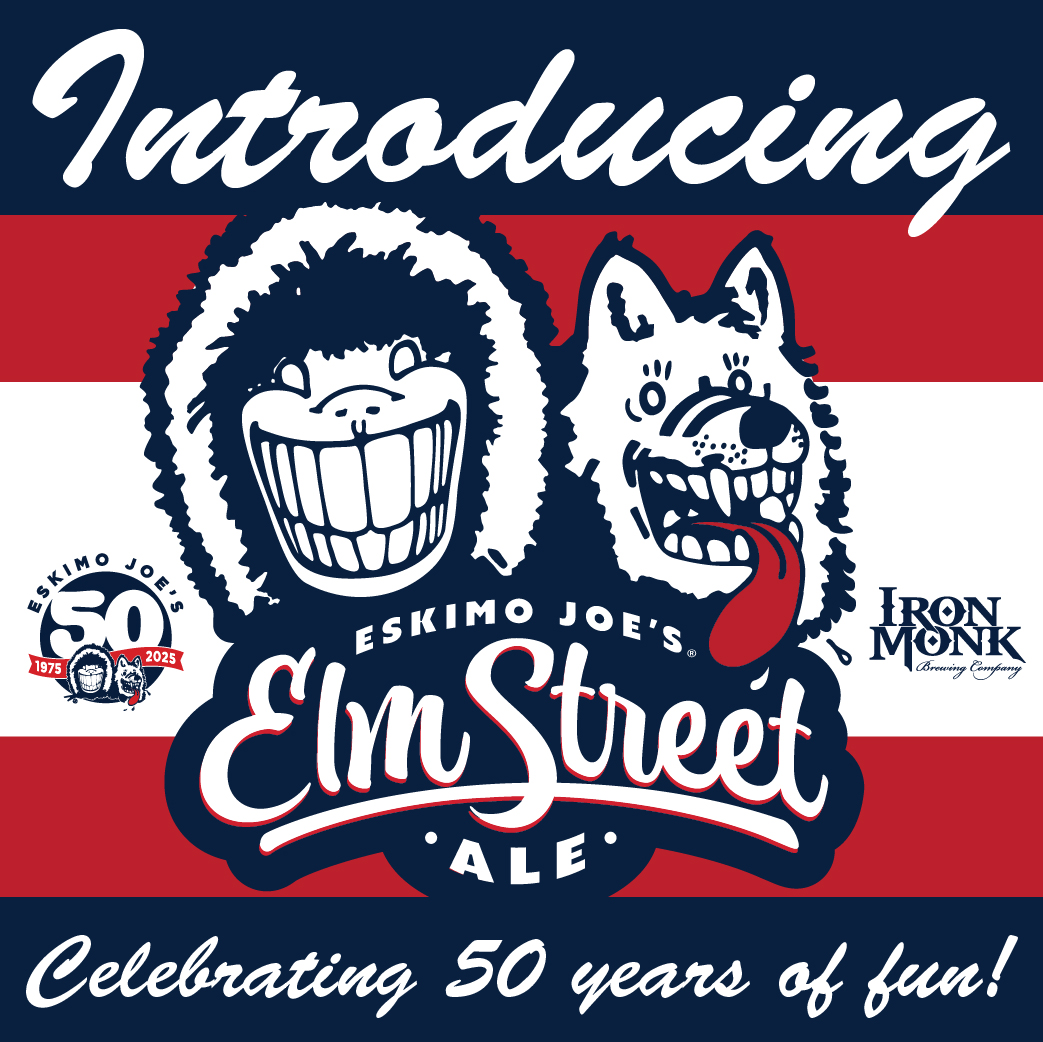 NOW introducing Eskimo Joe's Elm Street Ale! 